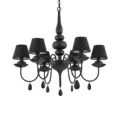 Люстра IDEAL LUX BLANCHE SP6 NERO
