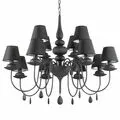 Люстра IDEAL LUX BLANCHE SP12 NERO