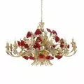 Люстра IDEAL LUX CAMILLA SP12 RED