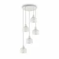  Люстра IDEAL LUX RUBY SP5 BIANCO