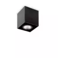 Люстра IDEAL LUX MOOD PL1 D09 SQUARE NERO